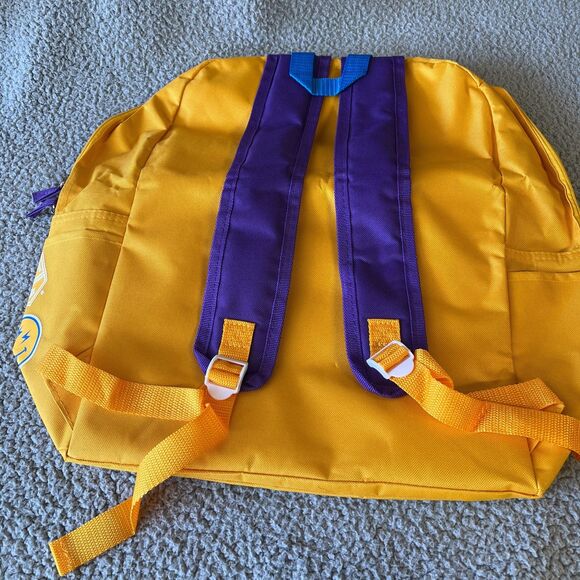 Kings Chargers Backpack Men One-Size Gold Purple Dual Team Logo NFL Dual Team - Picture 2 of 7